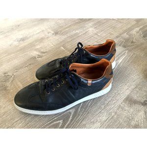 Van Lier Leather Casual Daily Sneakers wear Shoes Size 13 Euro Size 46